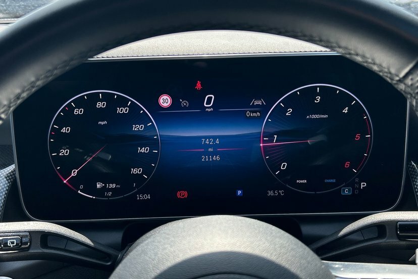 Mercedes-Benz GLC Class 2.0 Glc220dh Mhev Amg Line Suv Hybrid G KN25XYL Silver #6