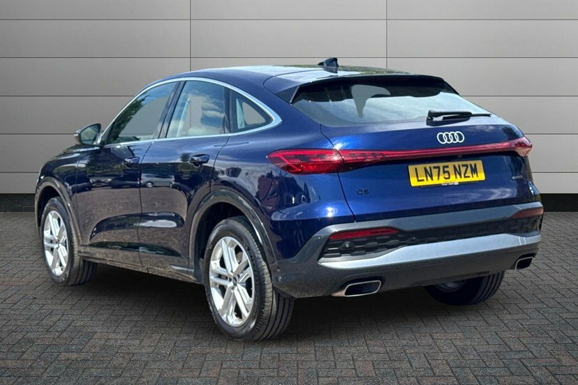 Audi Q5 2.0 Tfsi Sport Sportback S Tronic Quatt LN75NZM Blue #3