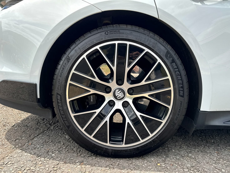 Porsche Taycan Performance Plus 93.4Kwh Turbo Saloon LX23PXS White #6