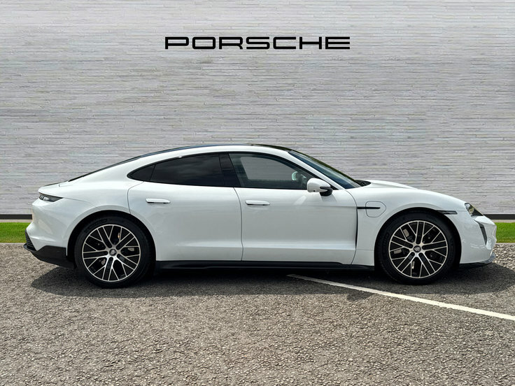 Porsche Taycan Performance Plus 93.4Kwh Turbo Saloon LX23PXS White #3