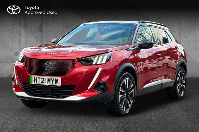 Peugeot e-2008 50Kwh Gt Line Suv 136 Ps HT21MYW Red #3