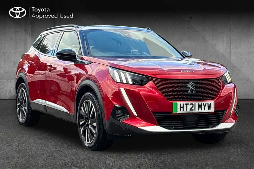 Peugeot e-2008 50Kwh Gt Line Suv 136 Ps HT21MYW Red