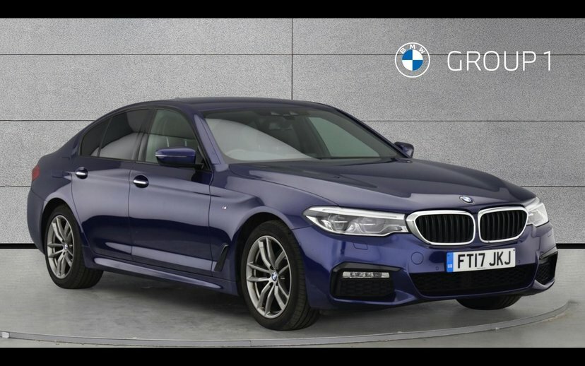 BMW 5 Series 520D Xdrive M Sport Saloon Blue