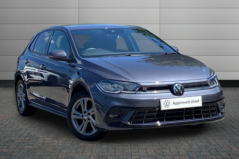 Volkswagen Polo 1.0 Tsi R-line Hatchback Dsg 95 Ps Grey