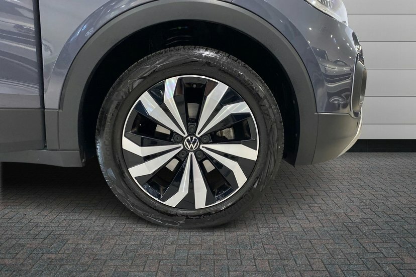 Volkswagen T-Cross 1.0 Tsi Black Edition Suv 110 P LL73PVT Grey #5