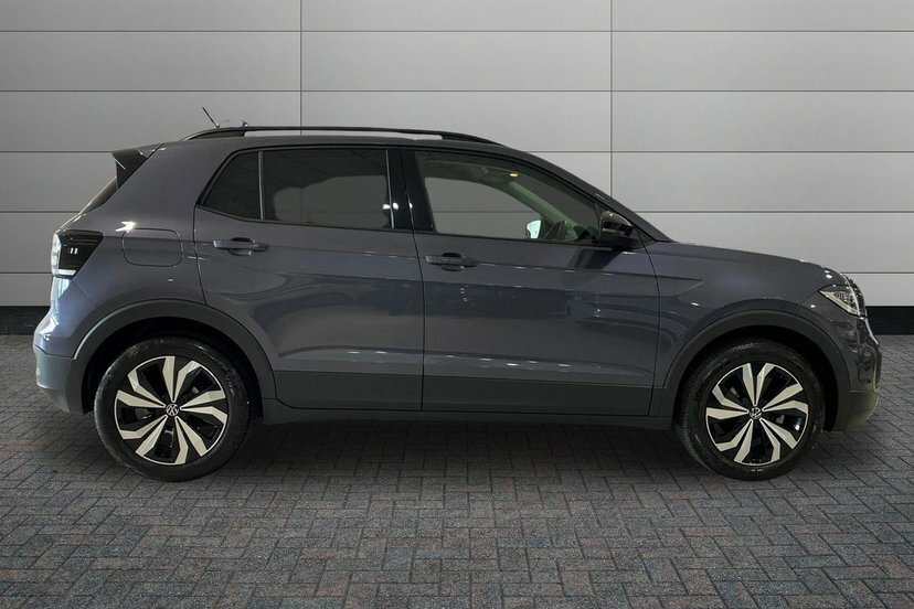 Volkswagen T-Cross 1.0 Tsi Black Edition Suv 110 P LL73PVT Grey #4