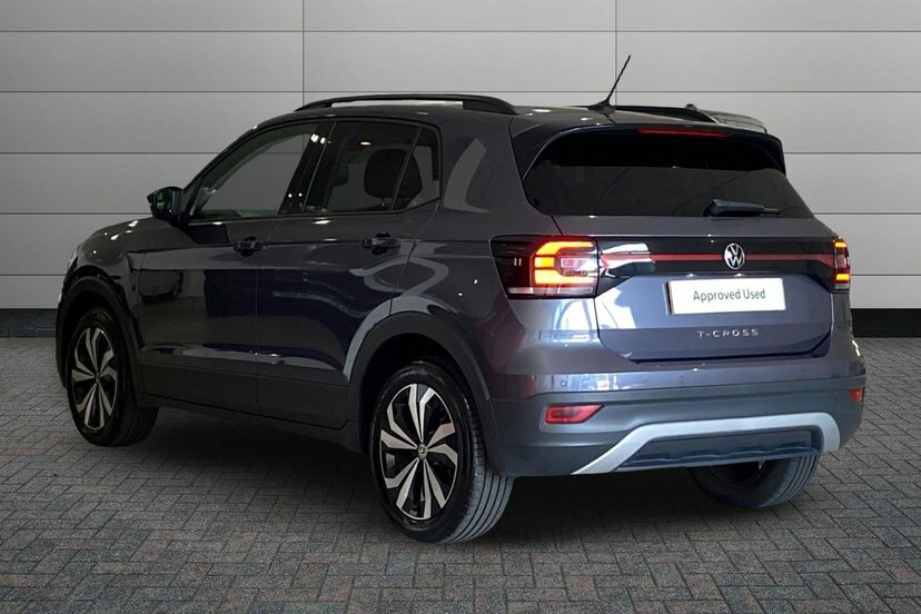 Volkswagen T-Cross 1.0 Tsi Black Edition Suv 110 P LL73PVT Grey #3