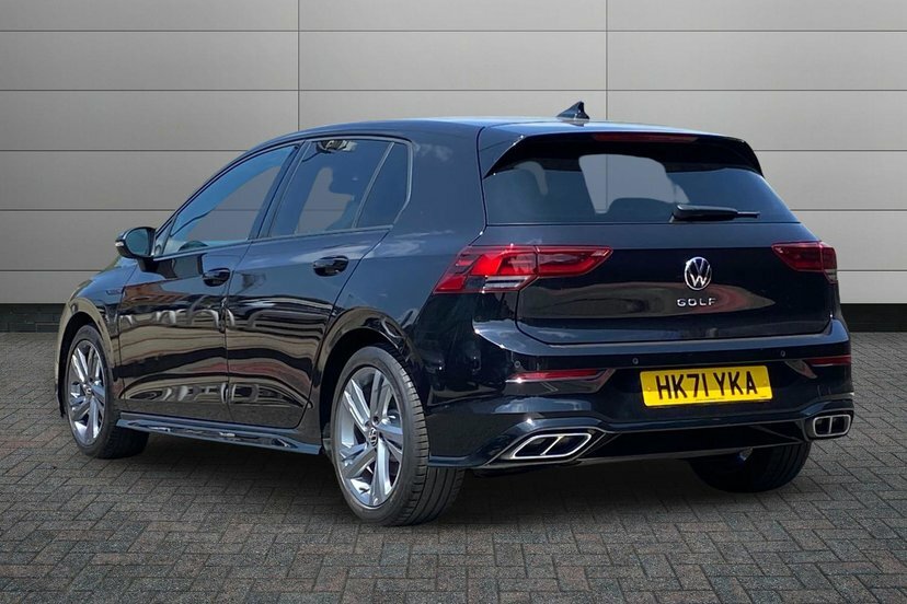 Volkswagen Golf 1.5 Tsi R-line Hatchback 150 Ps HK71YKA Black #3
