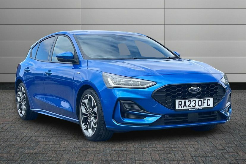 Ford Focus 1.0T Ecoboost St-line X Hatchback Manua Blue