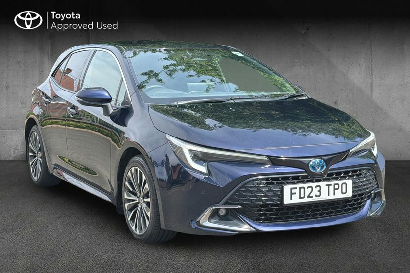 Toyota Corolla 1.8 Vvt-h Design Hatchback Hybrid Cvt Blue