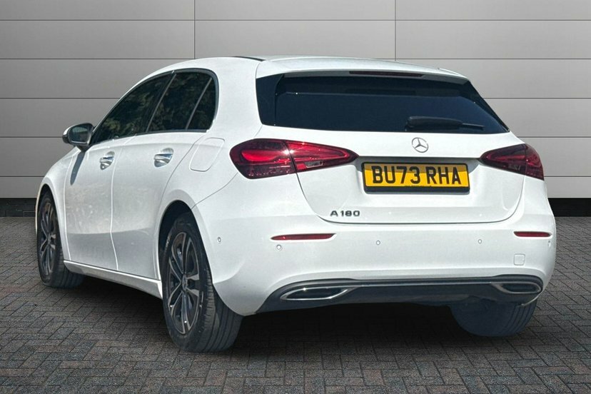Mercedes-Benz A Class 1.3 A180h Mhev Sport Executive Hatchback Pet BU73RHA White #2