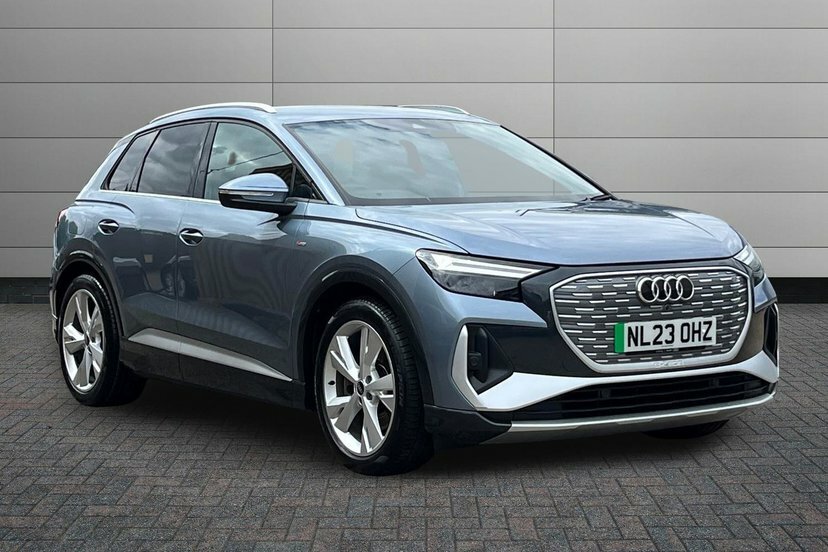 Audi Q4 E Tron 40 S Line Suv 82Kwh 204 Ps Blue