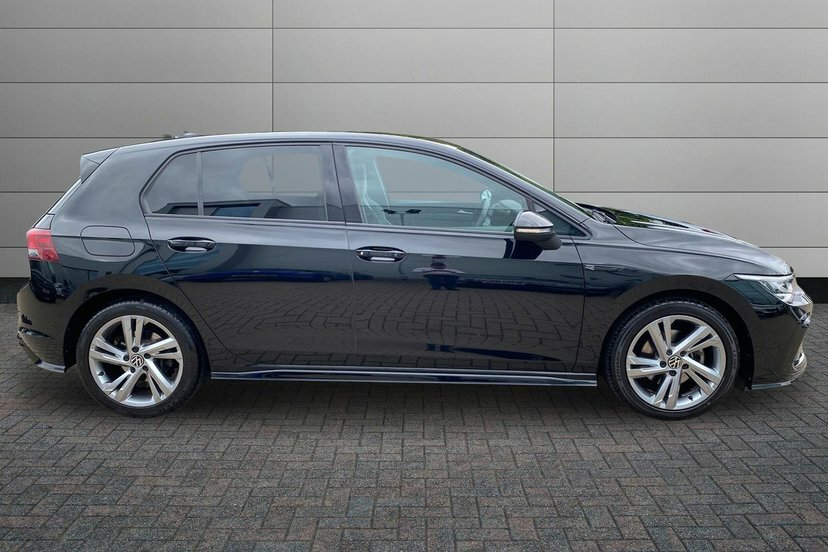 Volkswagen Golf 1.5 Tsi R-line Hatchback 150 Ps WF24YYD Black #4