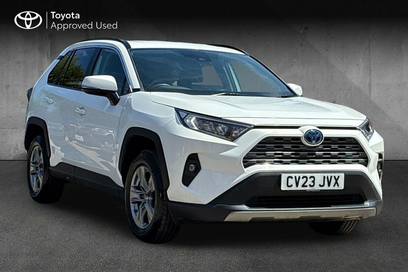 Toyota Rav 4 2.5 Vvt-h Gpf Icon Suv Hybrid Cvt 218 White
