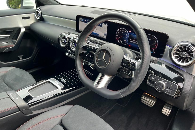 Mercedes-Benz A Class A200h Mhev Amg Line Executive AP73OCL White #5