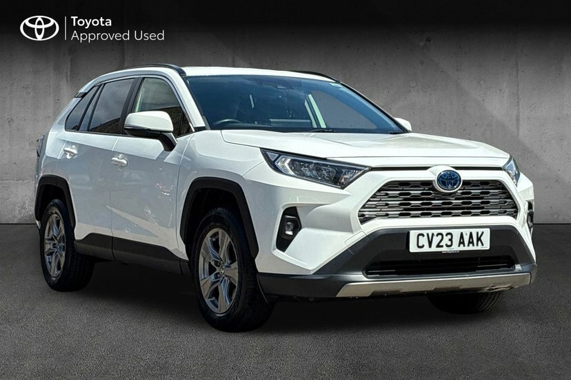 Toyota Rav 4 2.5 Vvt-h Gpf Icon Suv Hybrid Cvt 218 White