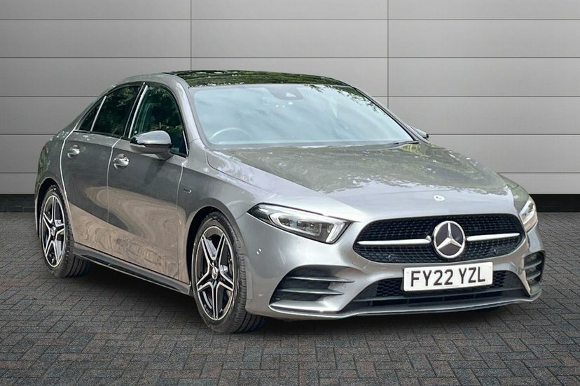 Mercedes-Benz A Class 2.0 A180d Amg Line Edition Premium Plus Saloon 4 Grey