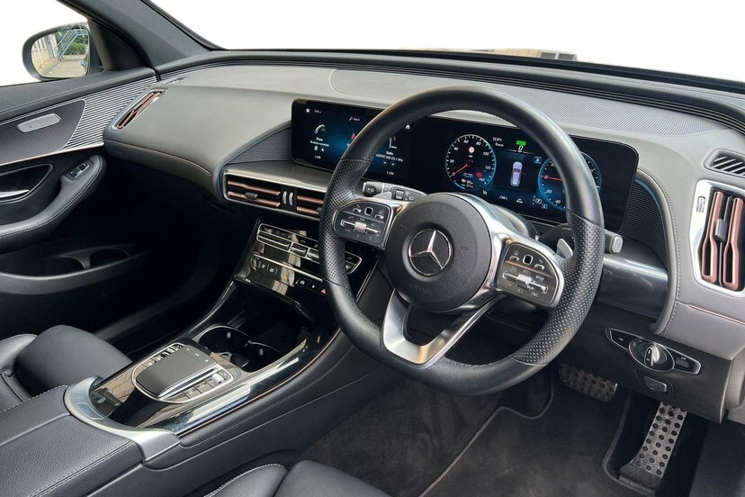 Mercedes-Benz EQC Eqc 400 80Kwh Amg Line Suv 4Mati KT23MUA Black #5