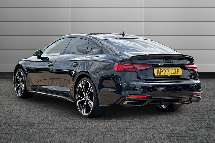 Audi A5 2.0 Tdi 40 Black Edition Sportback S Tr MP23JZF Black #3