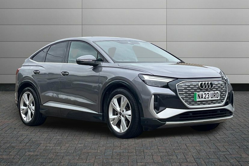 Audi Q4 E Tron 40 S Line Sportback 82Kwh 204 P Grey