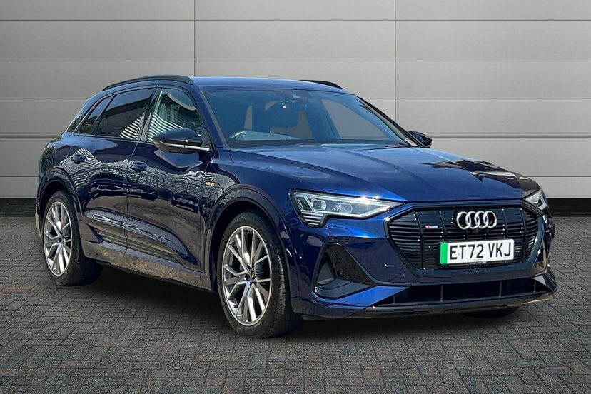 Audi E-tron 50 Black Edition Suv Quattro 71. Blue
