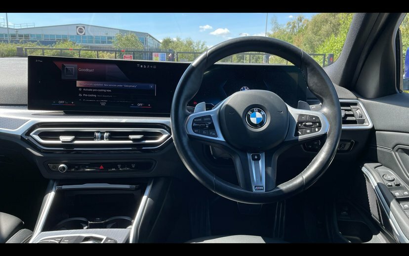 BMW 3 Series 320I M Sport Saloon YB24LWA Blue #5
