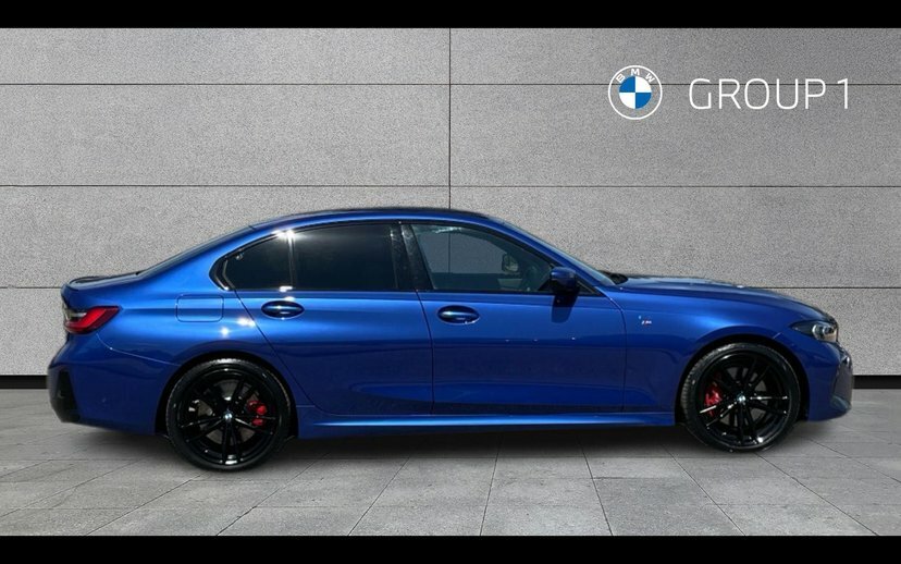 BMW 3 Series 320I M Sport Saloon YB24LWA Blue #3