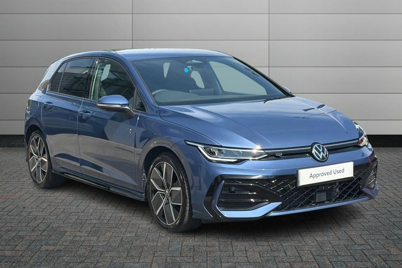 Volkswagen Golf 1.5 Etsi Mhev R-line Hatchback Hybrid D Blue
