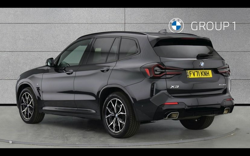 BMW X3 X3 Xdrive20d M Sport FV71KNH Grey #2