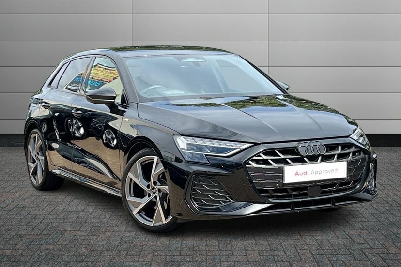 Audi A3 1.5 Tfsi Black Edition Sportback S Tron KS75GXE Black