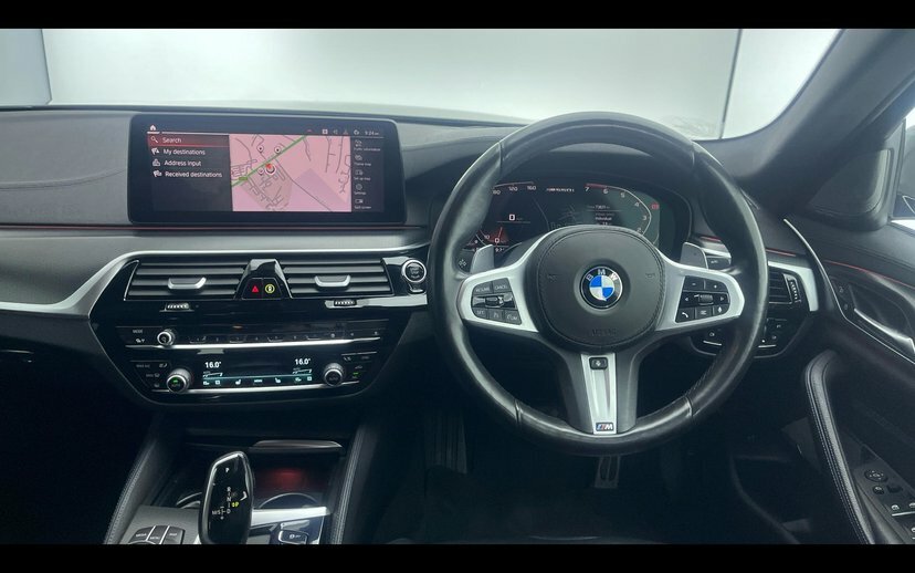 BMW 5 Series M550i Xdrive Saloon Grey #5