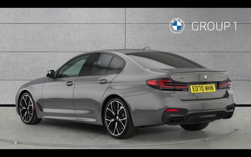 BMW 5 Series M550i Xdrive Saloon Grey #2