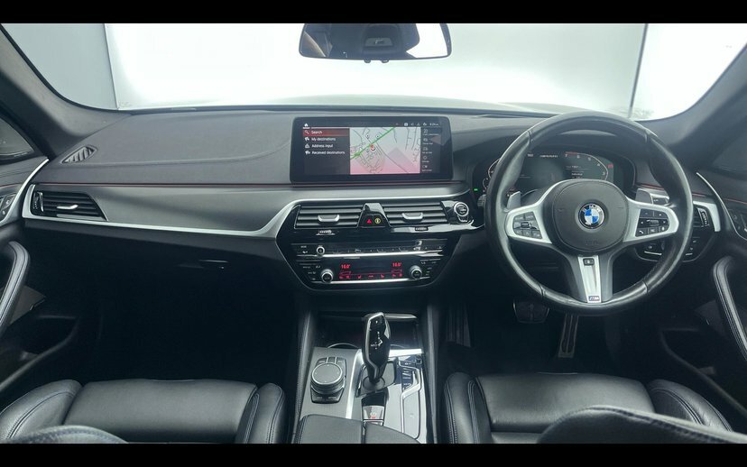 BMW 5 Series M550i Xdrive Saloon Grey #4