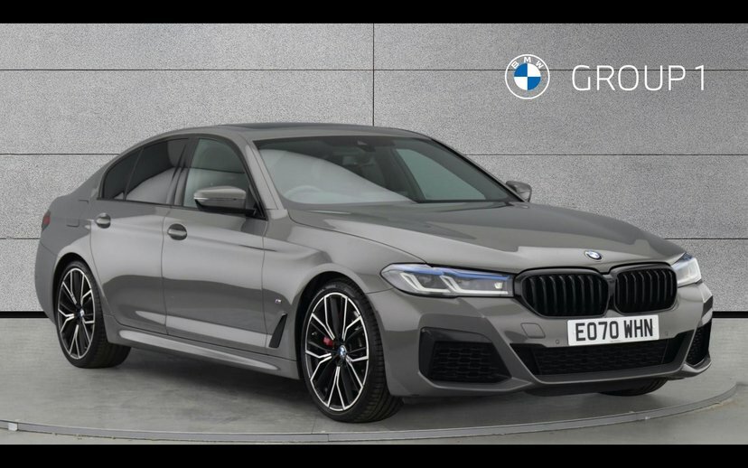 BMW 5 Series M550i Xdrive Saloon Grey
