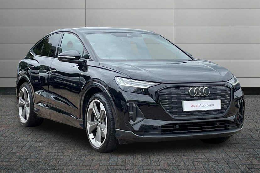 Audi Q4 E Tron 45 Black Edition Sportback 82Kwh Black