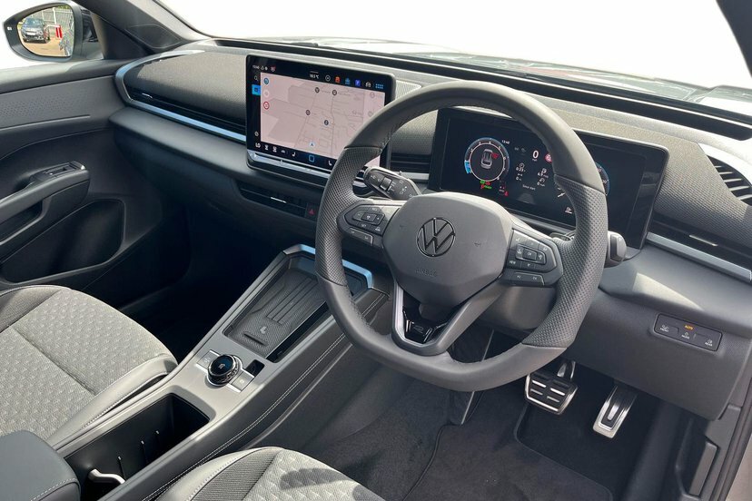 Volkswagen T-Roc 1.5 Etsi Mhev R-line Suv Hybrid Dsg 15 AF26YOA Grey #6