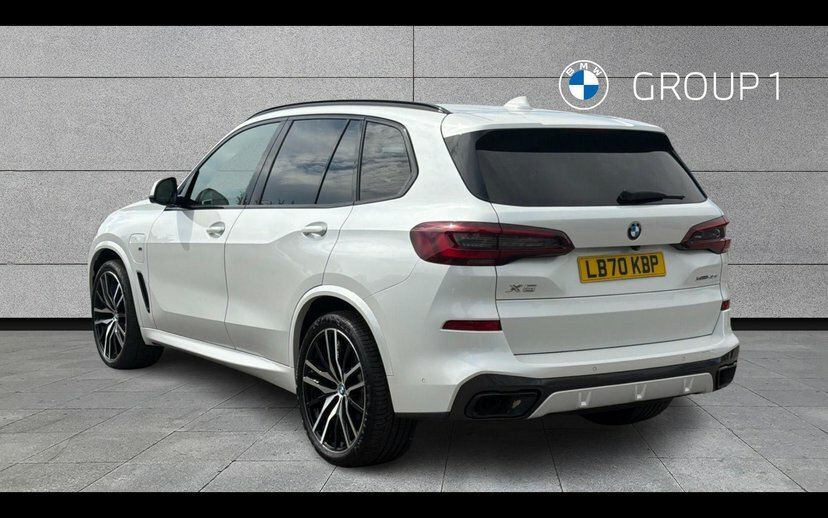 BMW X5 X5 Xdrive45e M Sport LB70KBP White #2