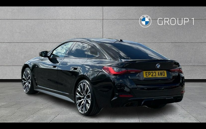 BMW 4 Series Gran Coupe M440i Xdrive Gran Coupe Black #2