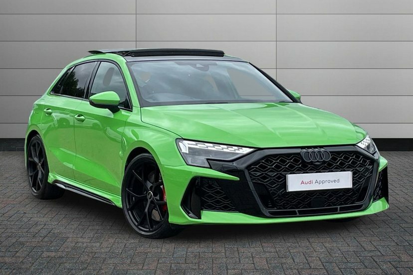 Audi RS3 2.5 Tfsi Sportback S Tronic Quattro 40 Green