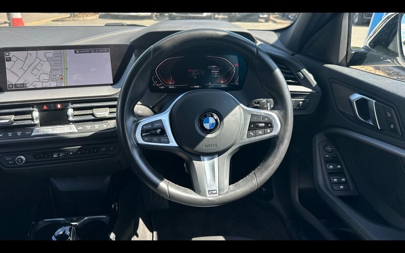BMW 1 Series 118I M Sport LP73GGU White #5
