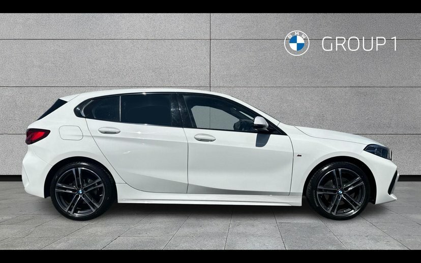 BMW 1 Series 118I M Sport LP73GGU White #3