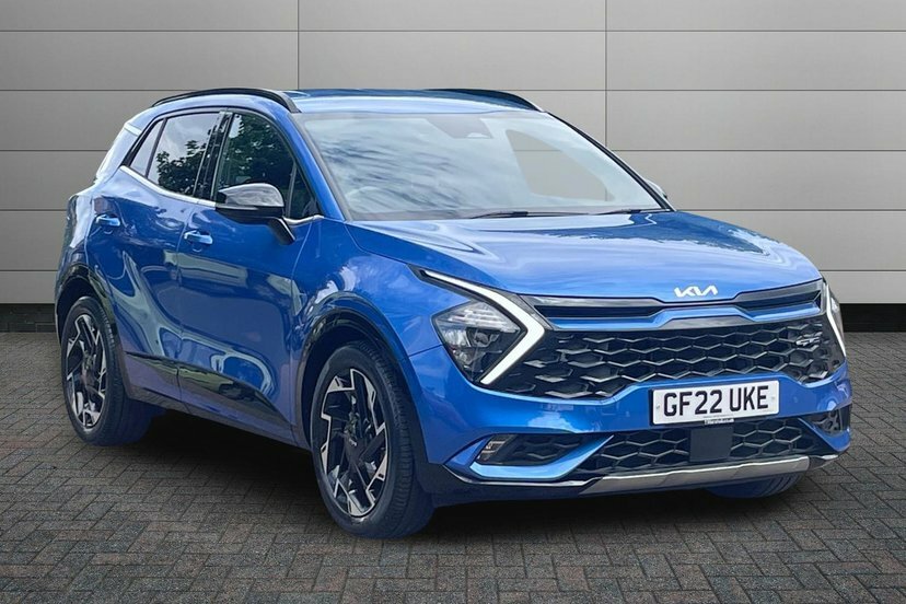 Kia Sportage 1.6 T-gdi Mhev Gt-line Suv Hybrid Dct Blue