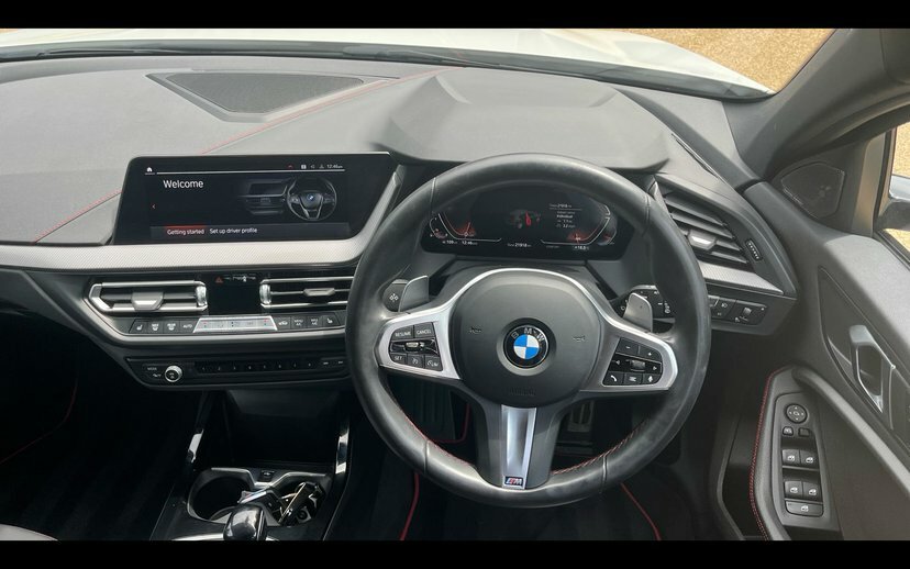 BMW 1 Series 128Ti AF73ZFX White #5