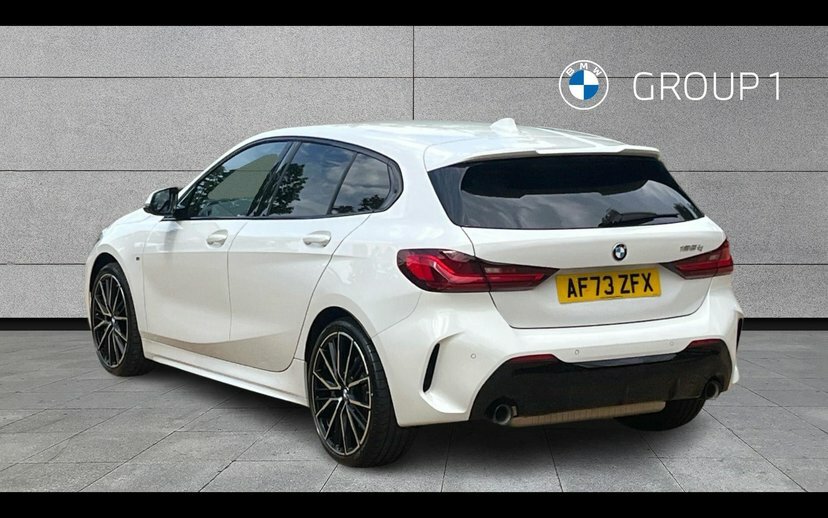 BMW 1 Series 128Ti AF73ZFX White #2
