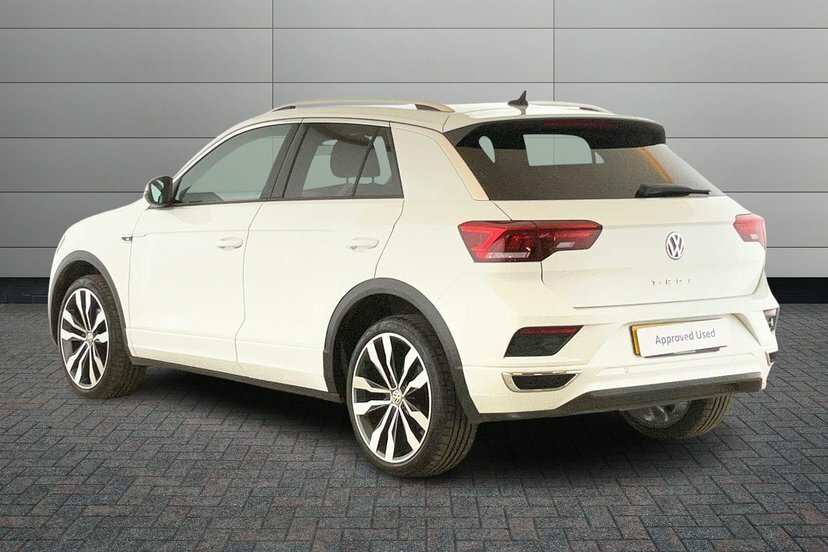 Volkswagen T-Roc 1.5 Tsi Gpf Evo R-line Suv 150 EY20YWO White #3