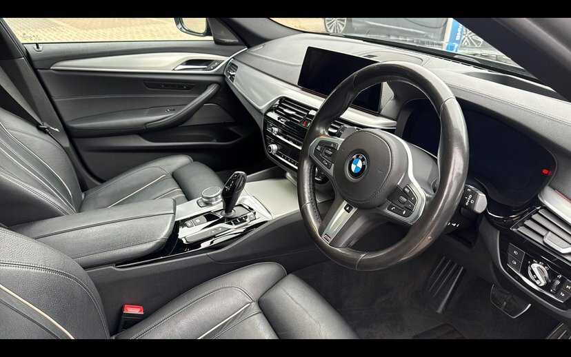 BMW 5 Series 540I Xdrive M Sport Touring YB19HRD Black #6