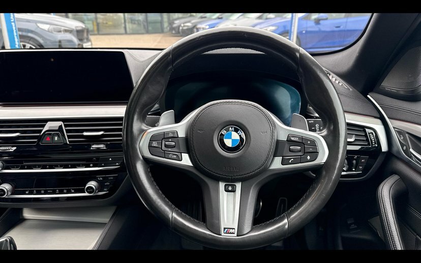 BMW 5 Series 540I Xdrive M Sport Touring YB19HRD Black #5