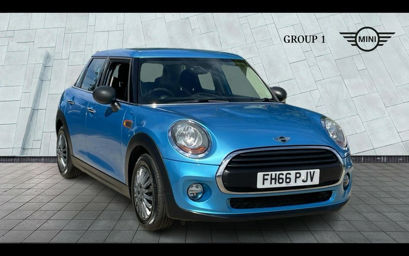 Mini Hatch 5-Door Hatch One Blue