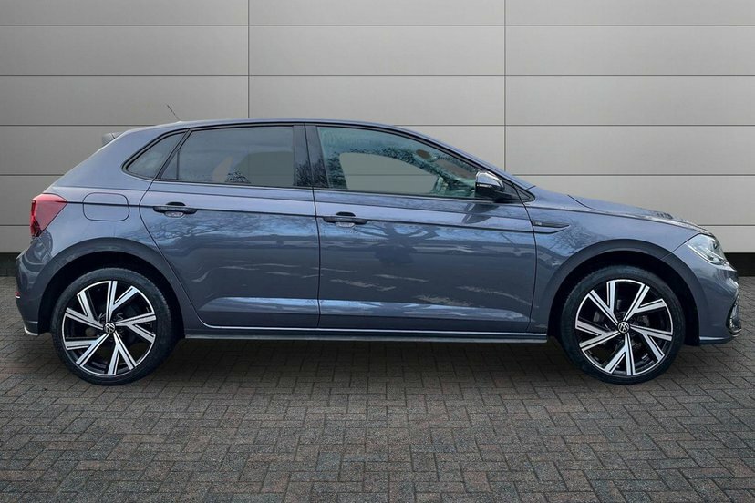 Volkswagen Polo 1.0 Tsi R-line Hatchback 95 Ps LY23RMZ Grey #4