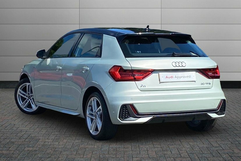 Audi A1 1.0 Tfsi 30 S Line Sportback 11 WN23OJM Silver #3